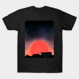 RV in sunset T-Shirt